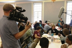 Filming the meeting for the Natl Museum of Law Enforcement in Washington DC